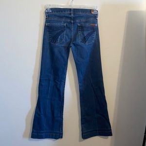 7 for all mankind jeans- size 25- womens